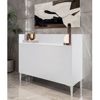 Kaappi Linento Furniture Gale, 110x85cm, valkoinen