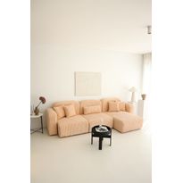 Divaanisohva Linento Furniture Kuba, 3-istuttava, sametti