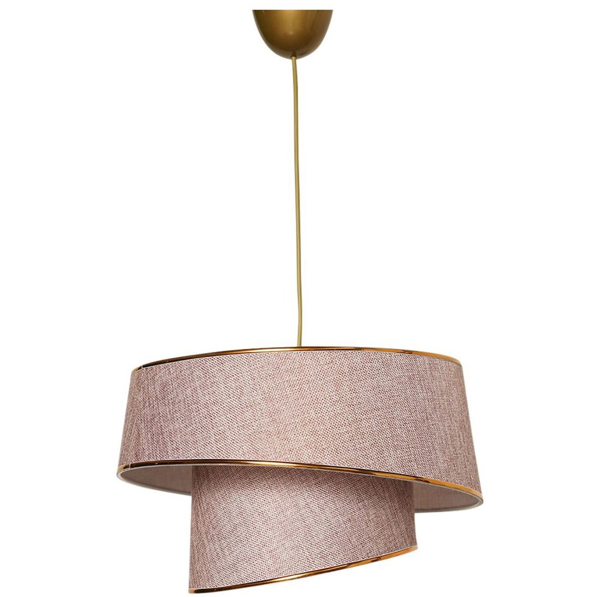 Riippuvalaisin Linento Lighting Barette, Ø32cm, kulta