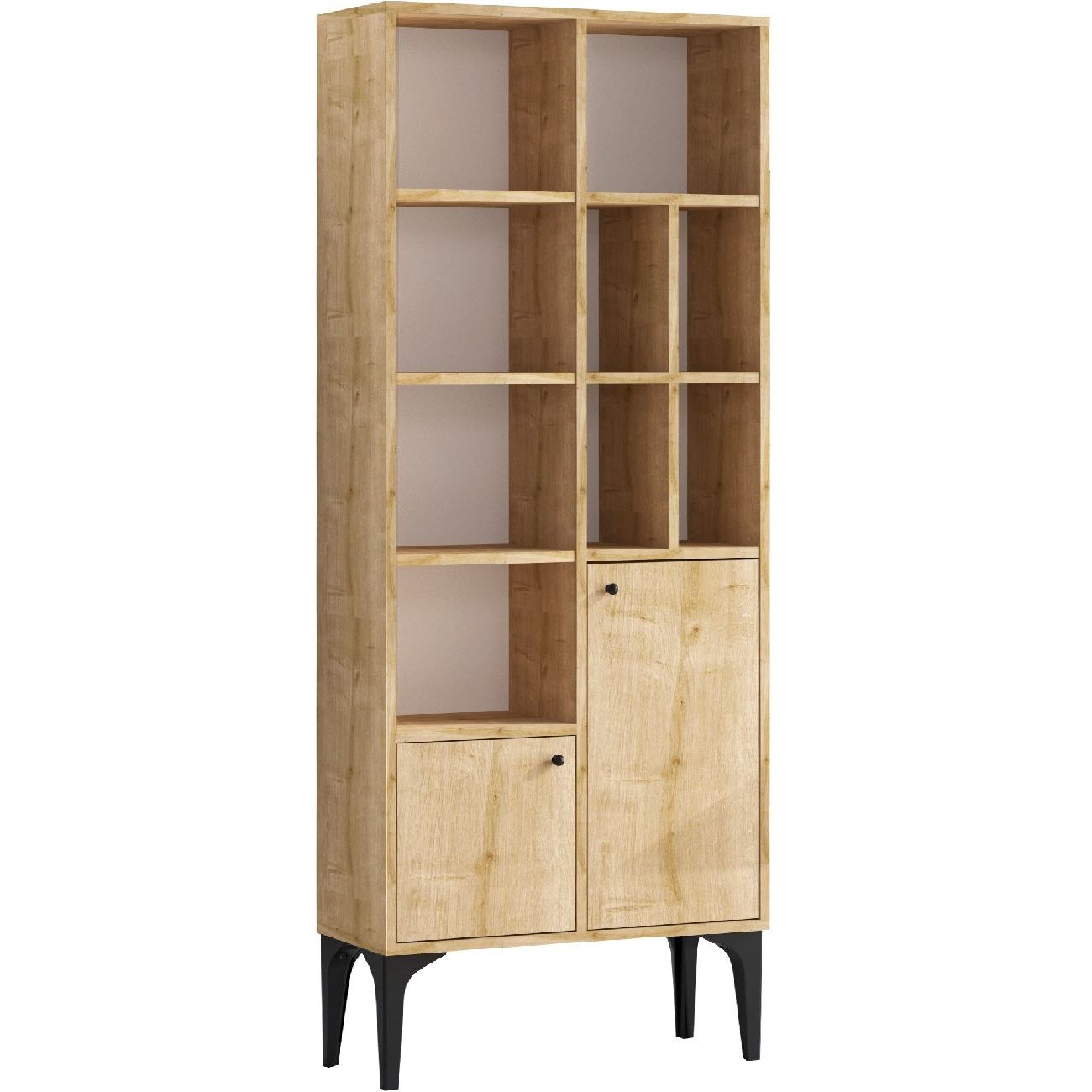 Kirjahylly Linento Furniture Castor Sapphire tammi