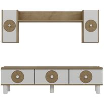 TV-taso seinähyllyllä Linento Furniture Deren Bohem, 180cm