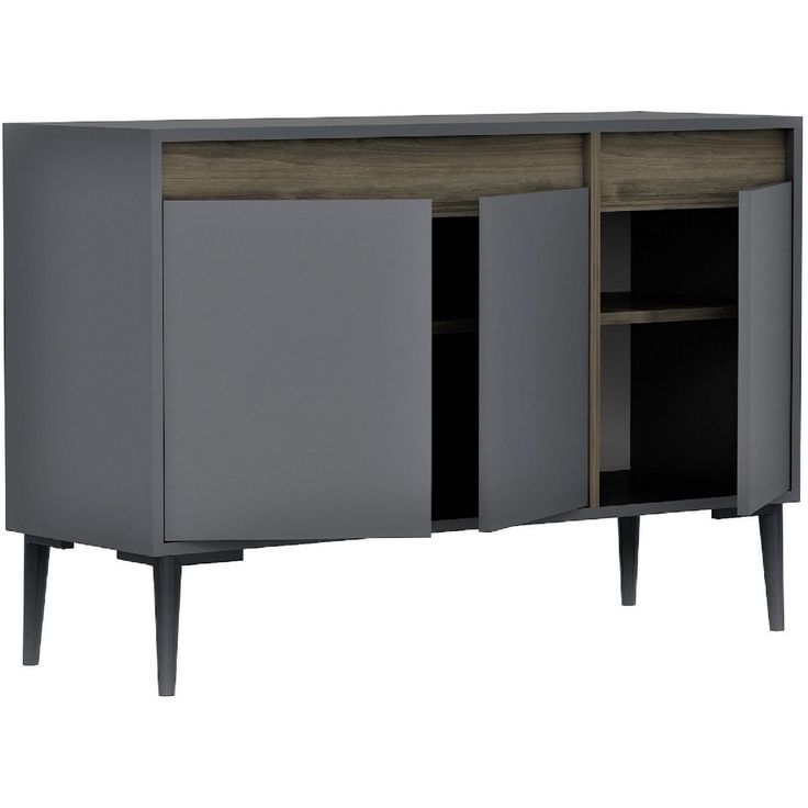 Senkki Linento Furniture Asude antrasiitti/pähkinä