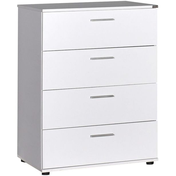 Lipasto Linento Furniture SFN-540-BB-1, leveys 73cm, korkeus 96cm, valkoinen