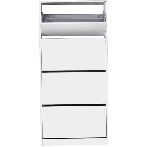 Kenkäkaappi Linento Furniture SHC-540-BB-1 valkoinen