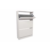 Kenkäkaappi Linento Furniture SHC-530-BB-1 valkoinen
