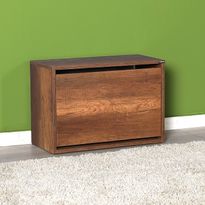 Kenkäkaappi Linento Furniture SHC-110-OO-1, ruskea