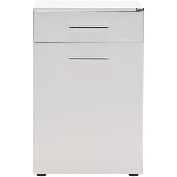 Kaappi Linento Furniture ADR-611-PP-1, 52x83cm, valkoinen