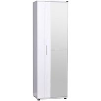 Kenkäkaappi Linento Furniture SHC-629-BB-2, 60x187cm, valkoinen