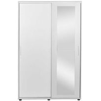 Liukuovikaappi Linento Furniture Prt-620-Bb-3 valkoinen