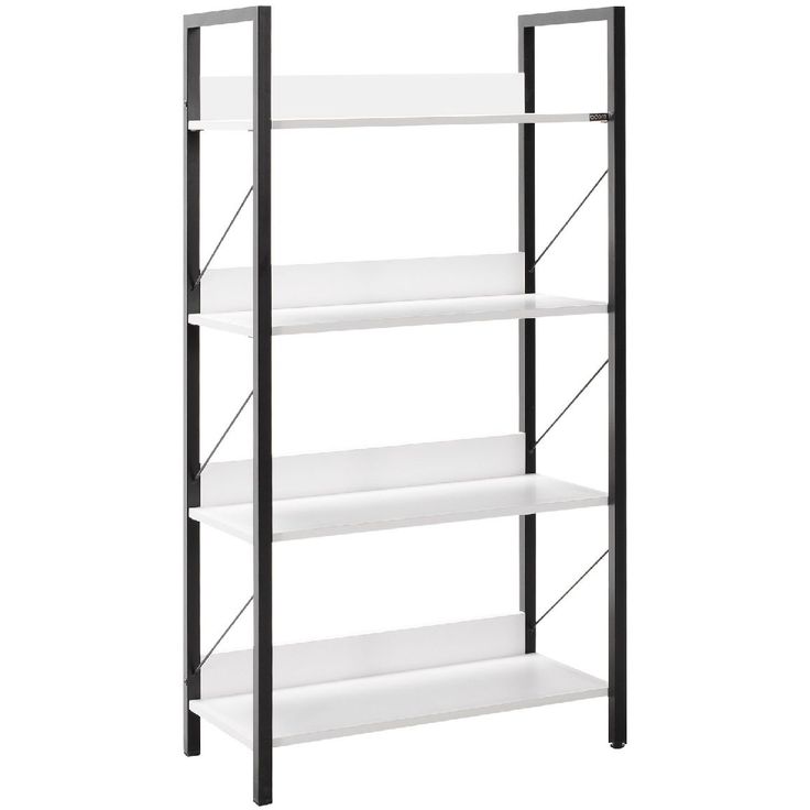 Kirjahylly Linento Furniture KTP-840-DD-1 valkoinen