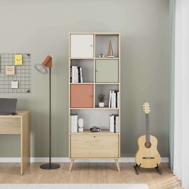 Kirjahylly Linento Furniture Tkt-940-Fx-1, monivärinen