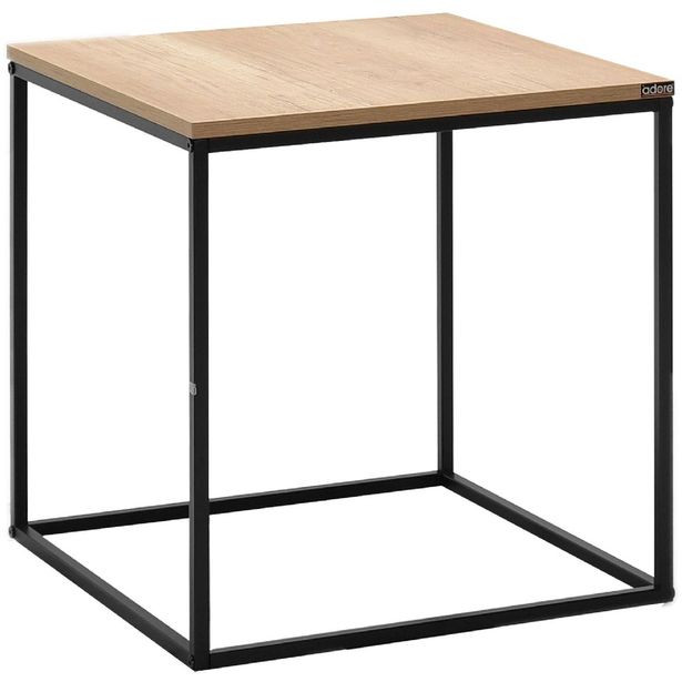 Sivupöytä Linento Furniture SHP-950-TT-1 vaalea pähkinä/musta