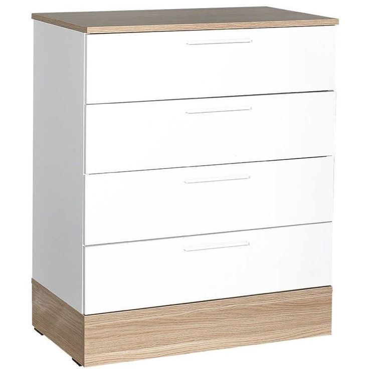 Lipasto Linento Furniture Sfn-840-Mb-1 tammi/valkoinen