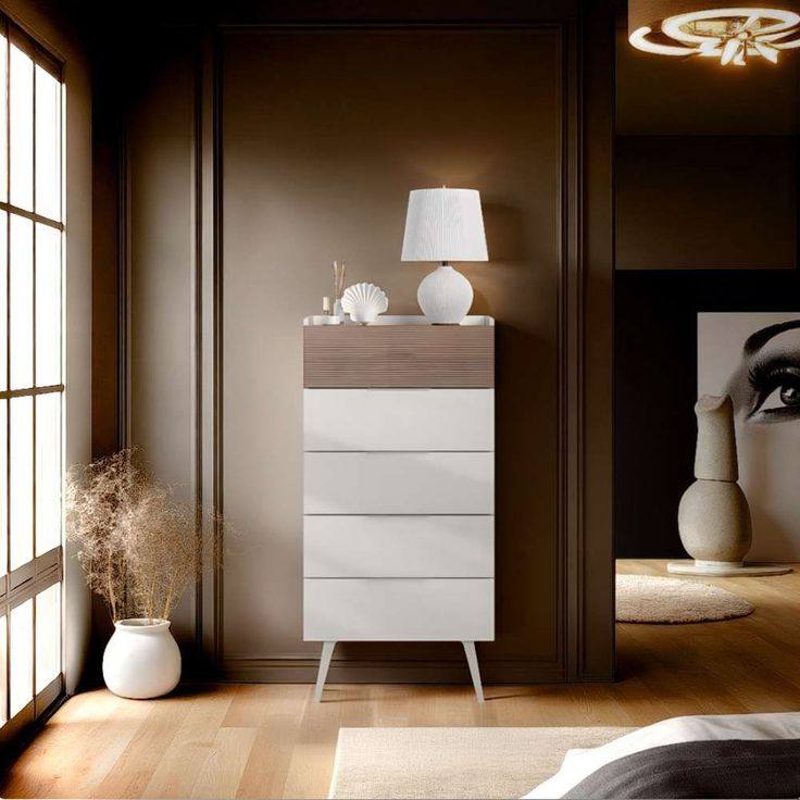 Lipasto Linento Furniture MSF-1850-VZ-2, ruskea