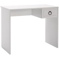 Työpöytä Linento Furniture CMS-1301-BB-1, 90x51cm, valkoinen