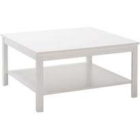 Sohvapöytä Linento Furniture SHP-880-BB-1, 80x80cm, valkoinen