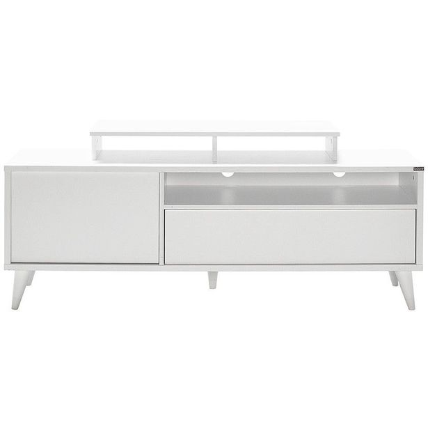 TV-taso Linento Furniture TVR-511-DD-1, 150cm, valkoinen