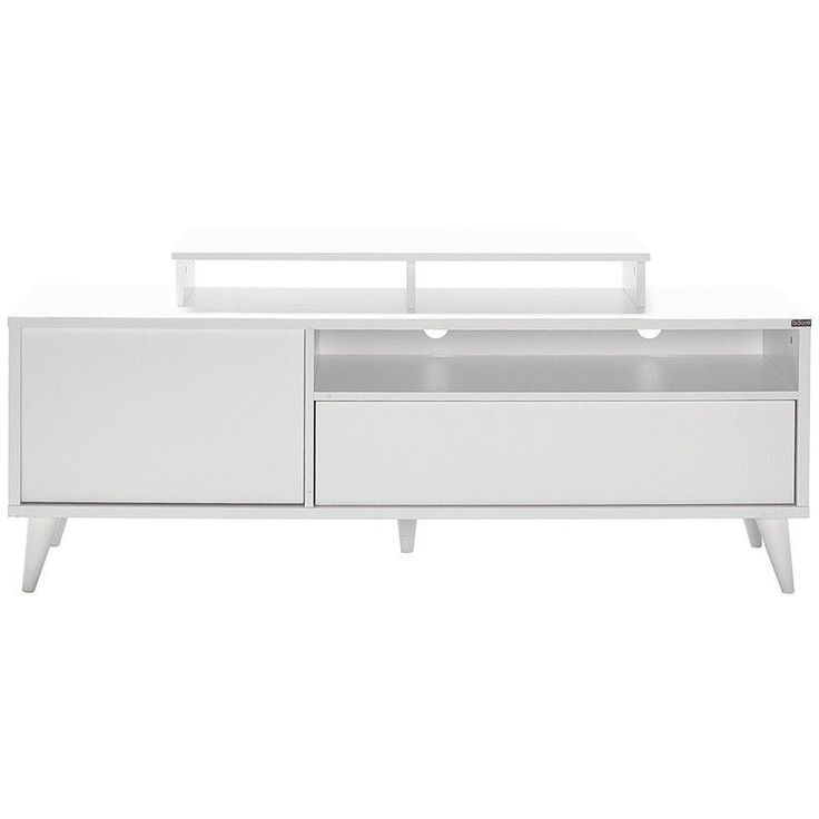 TV-taso Linento Furniture TVR-511-DD-1, 150cm, valkoinen