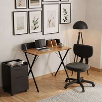 Arkistokaappi Linento Furniture Gks-920-Ee-1, musta