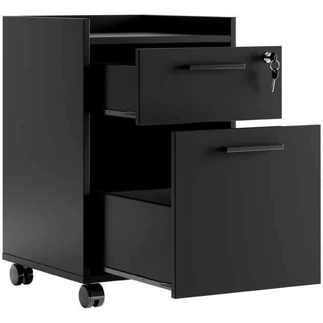 Arkistokaappi Linento Furniture Gks-920-Ee-1, musta
