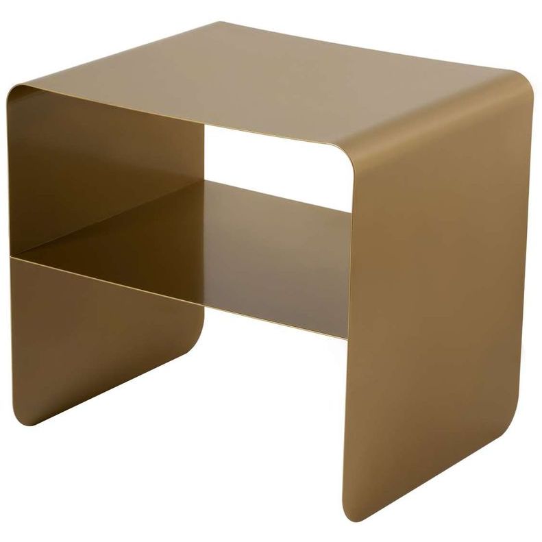 Sivupöytä Linento Furniture Shb-013-A, 45x52cm, kulta