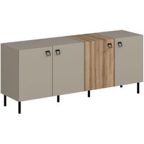 Senkki Linento Furniture Mila hiekka/vaaleanharmaa