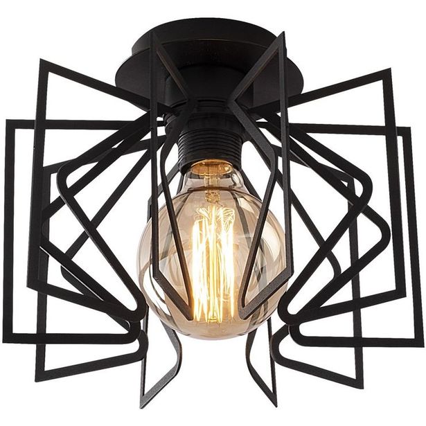 Kattovalaisin Linento Lighting Nemrut, Ø26cm, E27, musta