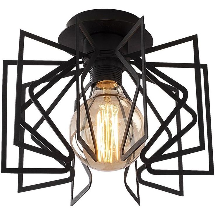 Kattovalaisin Linento Lighting Nemrut, Ø26cm, E27, musta