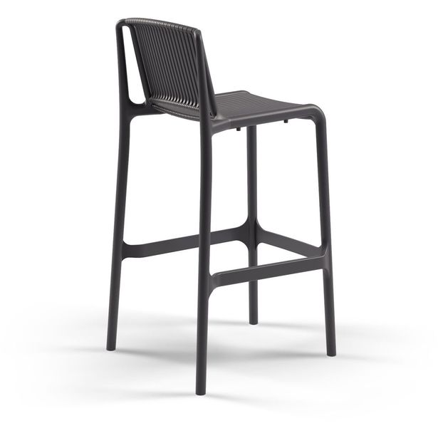 Baarituolisetti Linento Garden Nes Bar, 4kpl, antrasiitti, lisäkuva 1