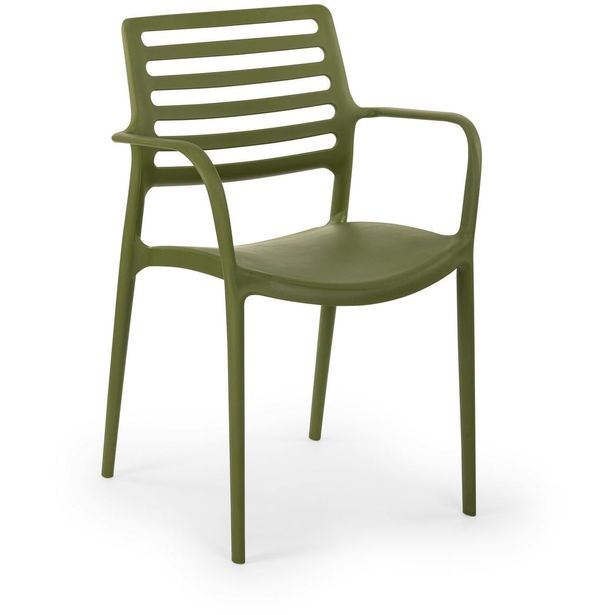 Tuolisetti Linento Garden Louise Xl, 4kpl, khaki