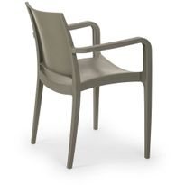 Tuolisetti Linento Garden Specto XL, 4kpl, harmaa