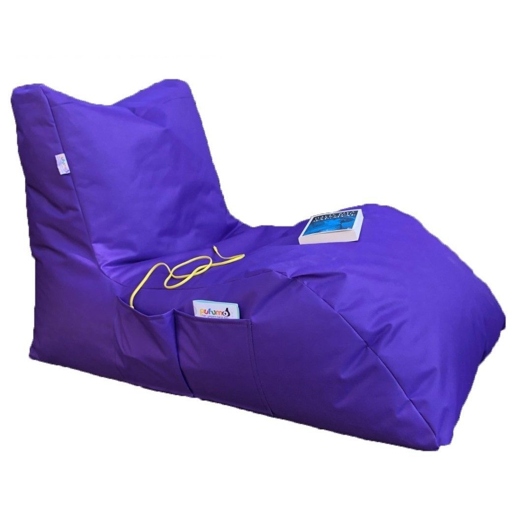 Säkkituoli ulos Linento Garden Daybed, violetti