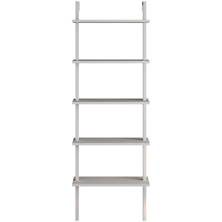 Kirjahylly Linento Furniture Piante, valkoinen