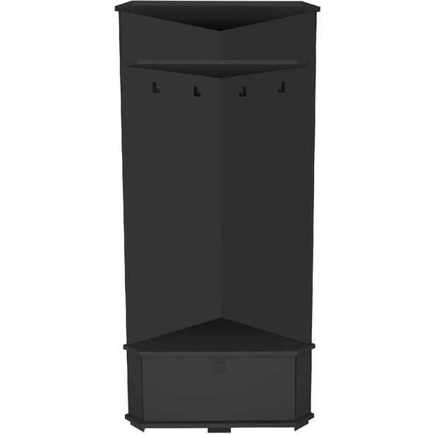 Vaatenaulakko Linento Furniture Aselna antrasiitti