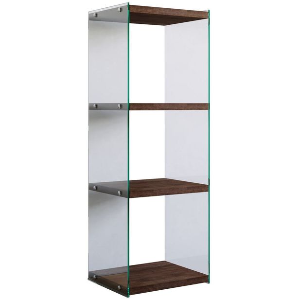 Kirjahylly Linento Furniture R301, ruskea