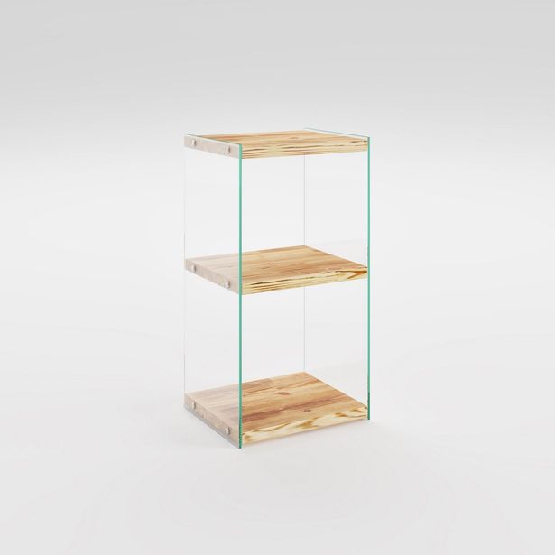 Kirjahylly Linento Furniture Niagara, ruskea
