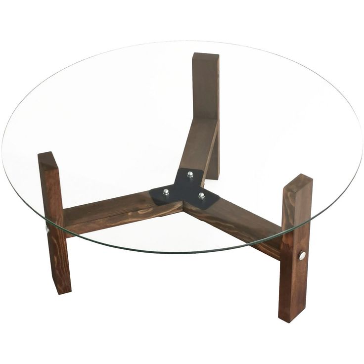 Sohvapöytä Linento Furniture Drone, 75cm, ruskea