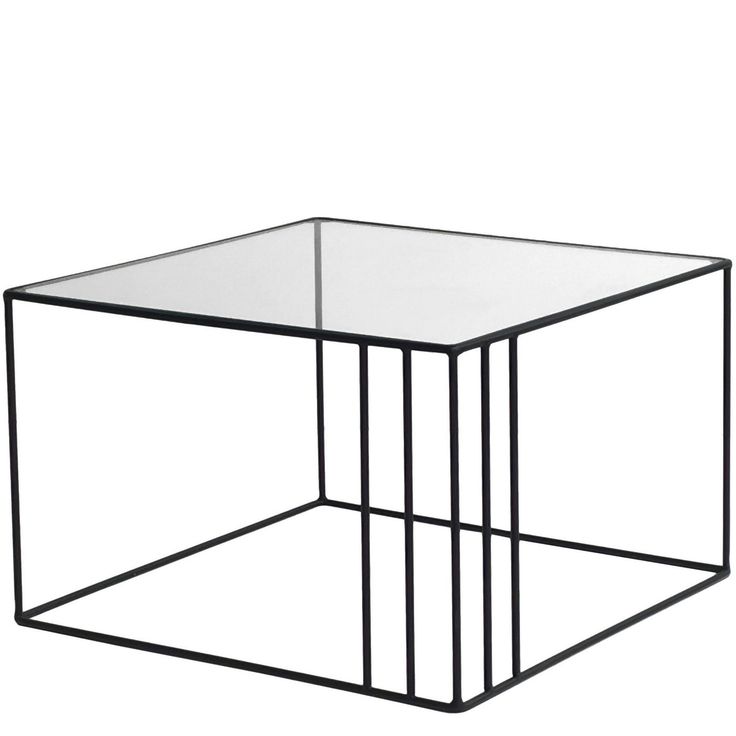 Sohvapöytä Linento Furniture Outline, musta