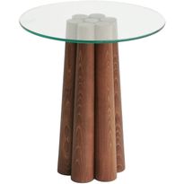Sohvapöytä Linento Furniture Pianeta, 45cm, ruskea