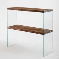 Sivupöytä Linento Furniture Venedik, ruskea