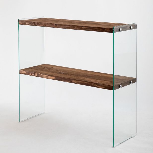 Sivupöytä Linento Furniture Venedik, ruskea