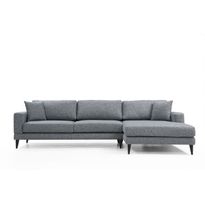 Divaanisohva Linento Furniture Nordic, oikea, harmaa