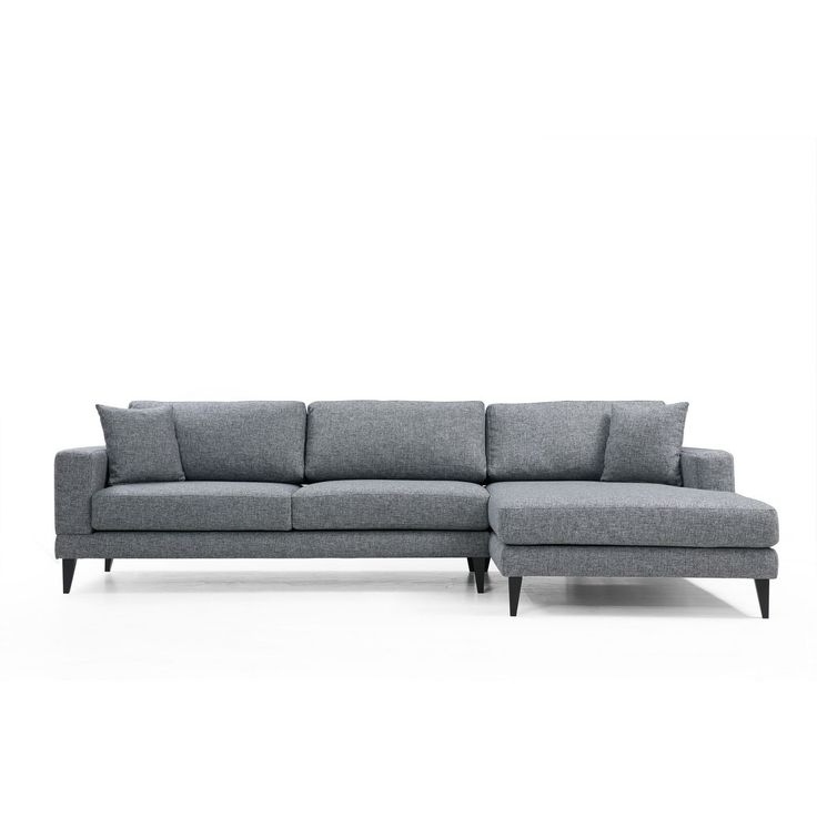 Divaanisohva Linento Furniture Nordic, oikea, harmaa