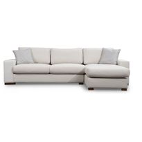 Divaanisohva Linento Furniture Loop 16, 3-istuttava, valkoinen