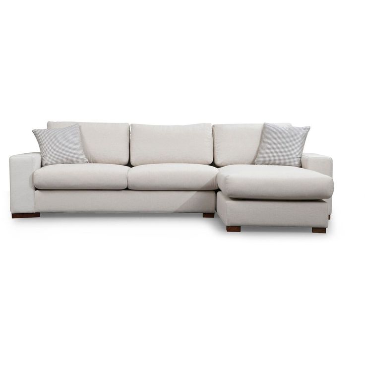 Divaanisohva Linento Furniture Loop 16, 3-istuttava, valkoinen