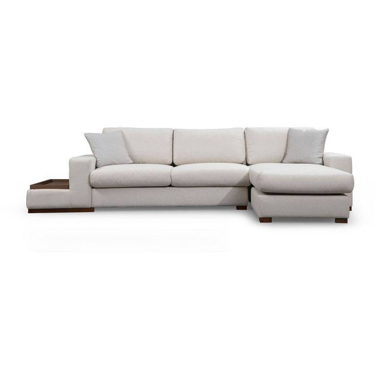 Divaanisohva Linento Furniture Loop 19, 3-istuttava, valkoinen