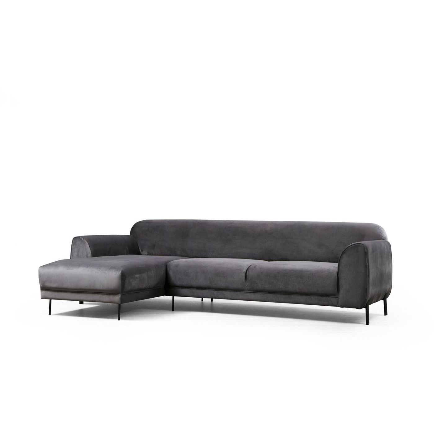 Divaanisohva Linento Furniture Image, vasen, antrasiitti