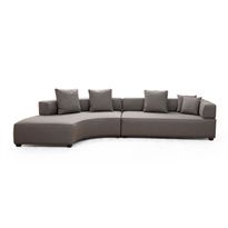 Avokulmasohva Linento Furniture Gondol 1, vasen, harmaa