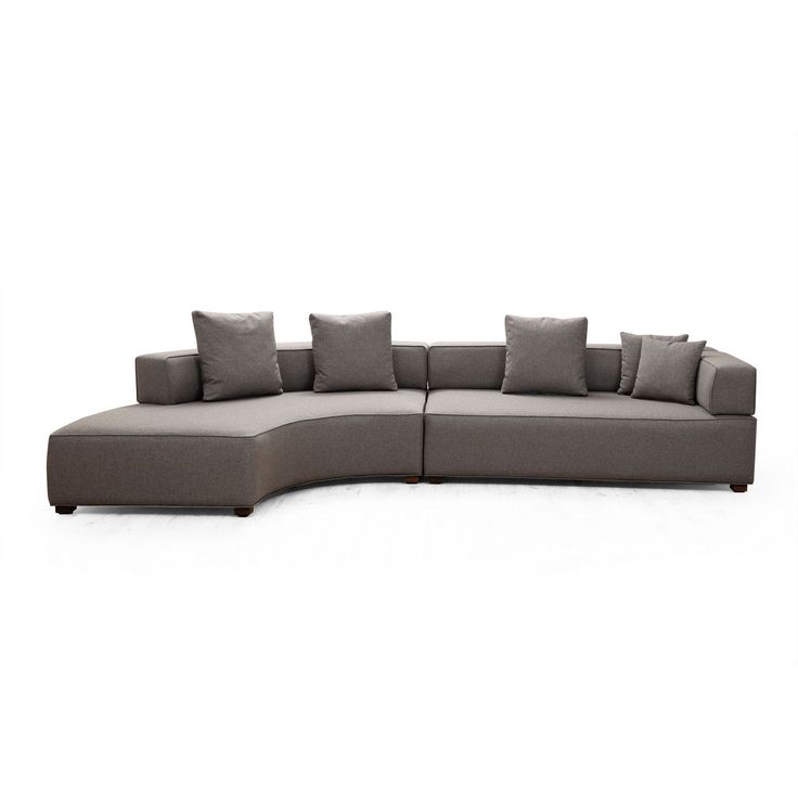 Avokulmasohva Linento Furniture Gondol 1, vasen, harmaa