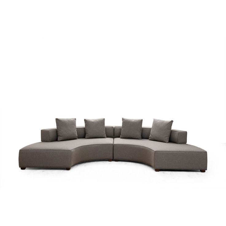 Avokulmasohva Linento Furniture Gondol 2, harmaa